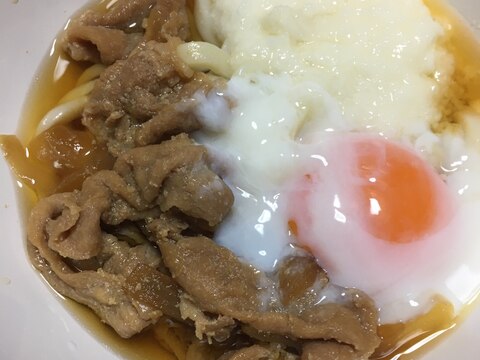 肉とろうどん（冷）‼